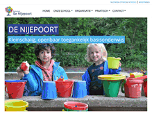 Tablet Screenshot of nijepoort.nl